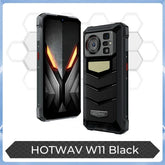 هاتف HOTWAV W11 المتين بشاشة 6.6 بوصة FHD + 12 جيجابايت + 256 جيجابايت وبطارية 20800 مللي أمبير في الساعة وكاميرا 64 ميجابكسل ونظام تشغيل Android 13 NFC